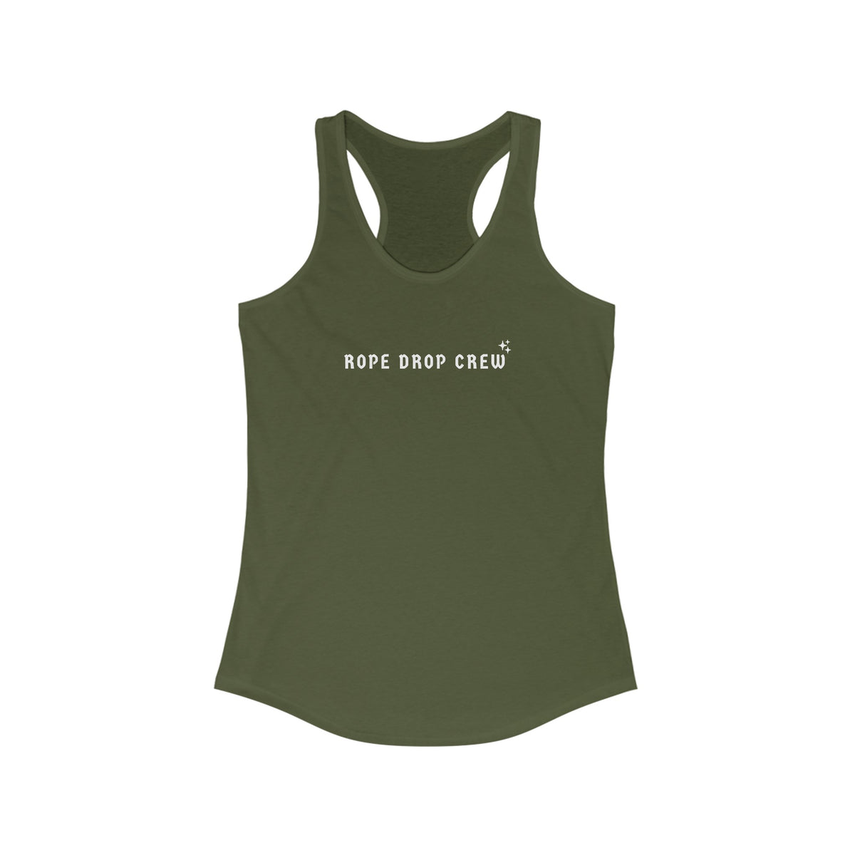 Rope Drop Crew Women's Next Level Ideal Racerback Tank