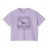 Woody & Jessie's Western Wear Comfort Colors Women's Boxy Tee