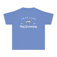Cruella’s Dog Grooming Comfort Colors Youth Midweight Tee