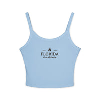 Florida It's One Hell of a Drug Women's Spaghetti Strap Tank Top