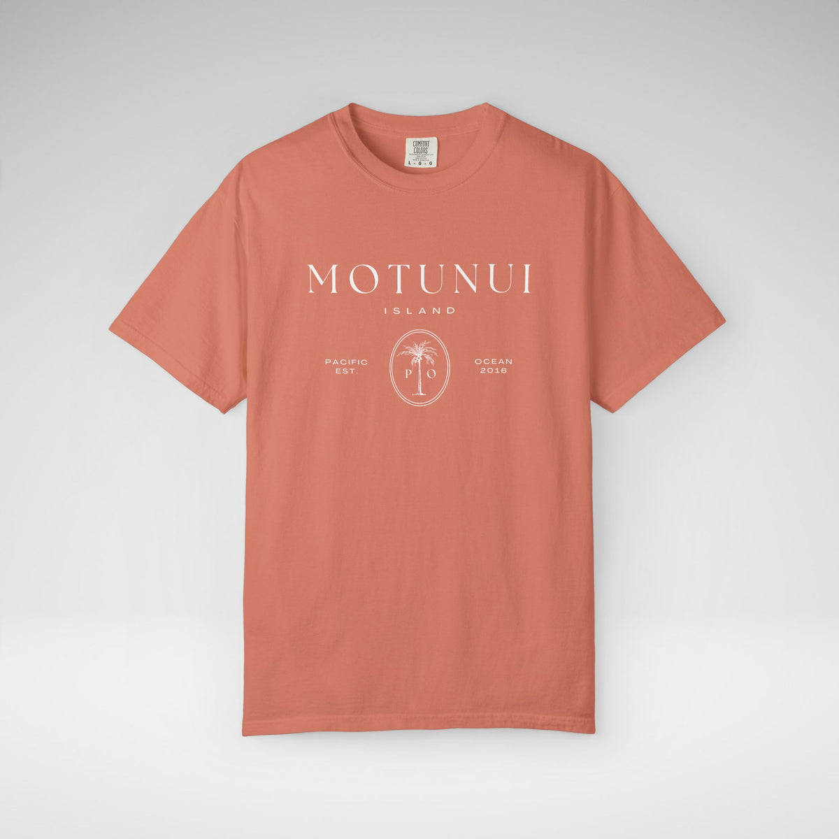 Motunui Island Comfort Colors Unisex Garment-Dyed T-shirt