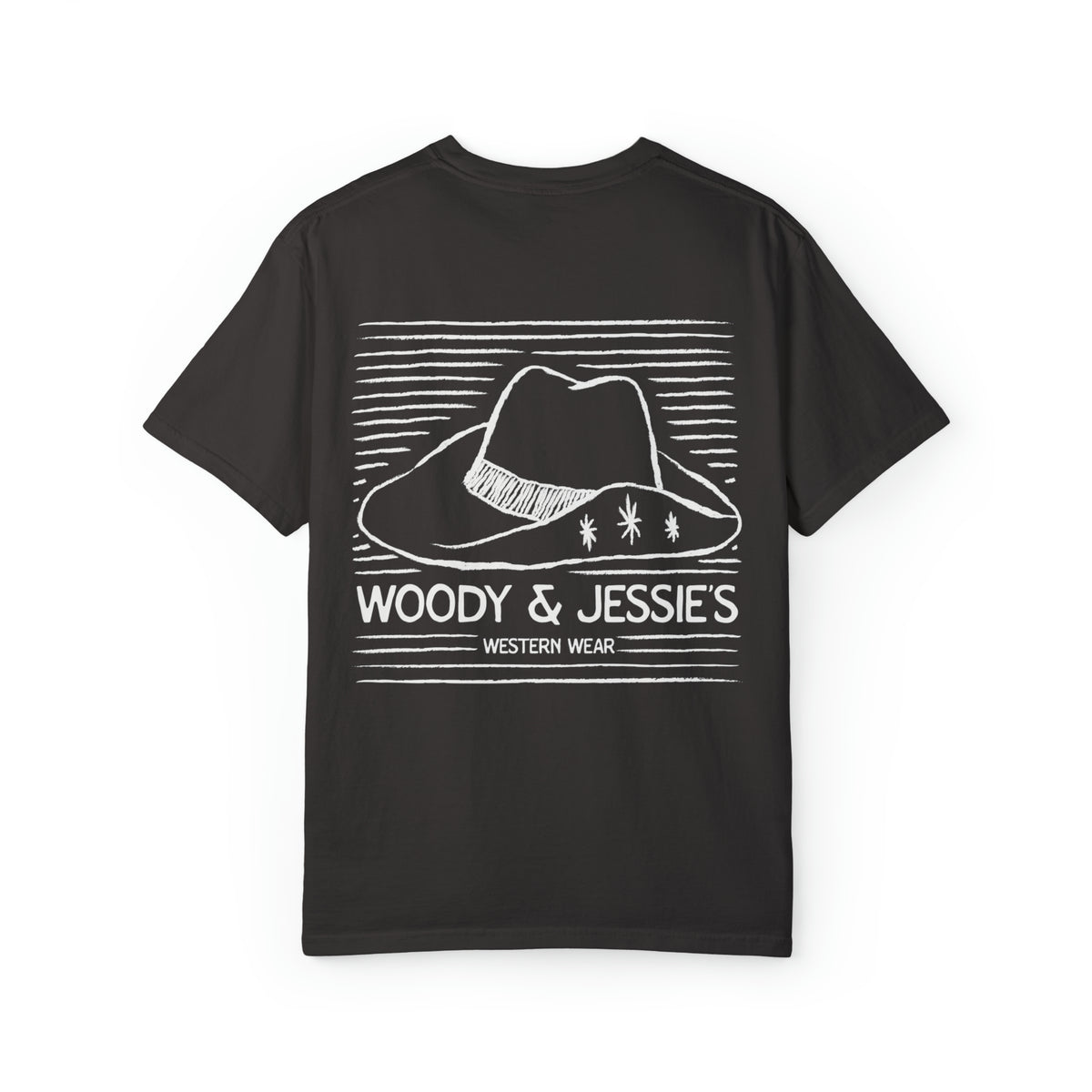 Woody & Jessie's Western Wear Comfort Colors Unisex Garment-Dyed T-shirt