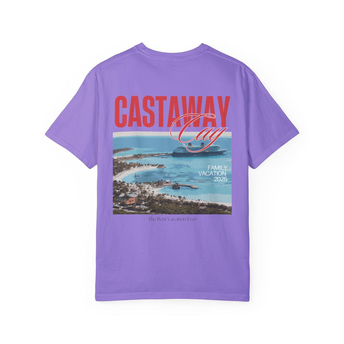 Castaway Cay Comfort Colors Unisex Garment-Dyed T-shirt