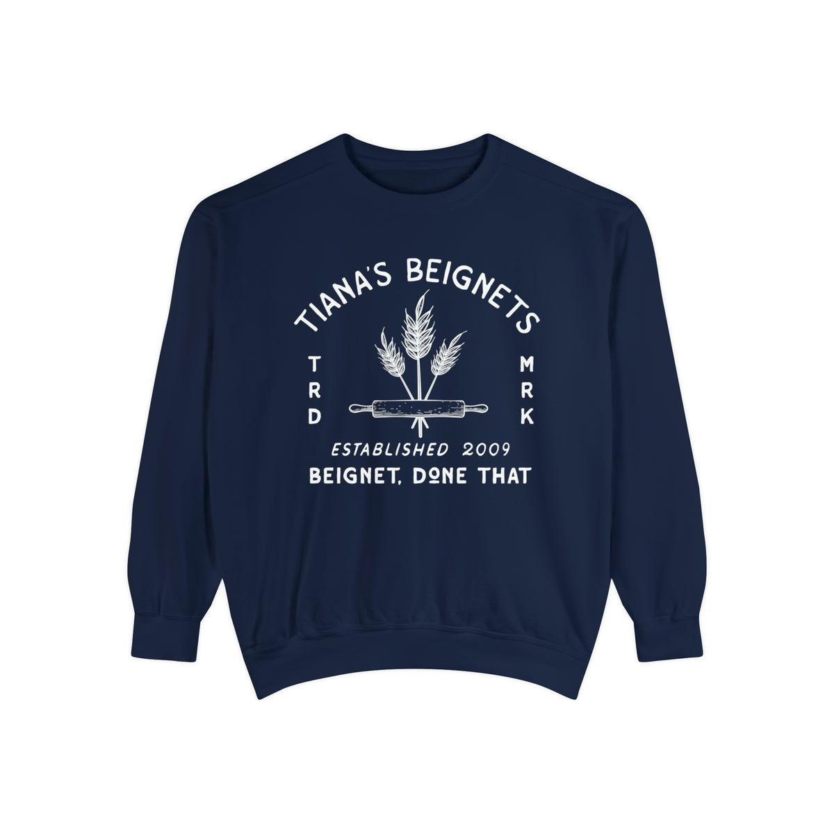 Tiana's Beignets Comfort Colors Unisex Garment-Dyed Sweatshirt
