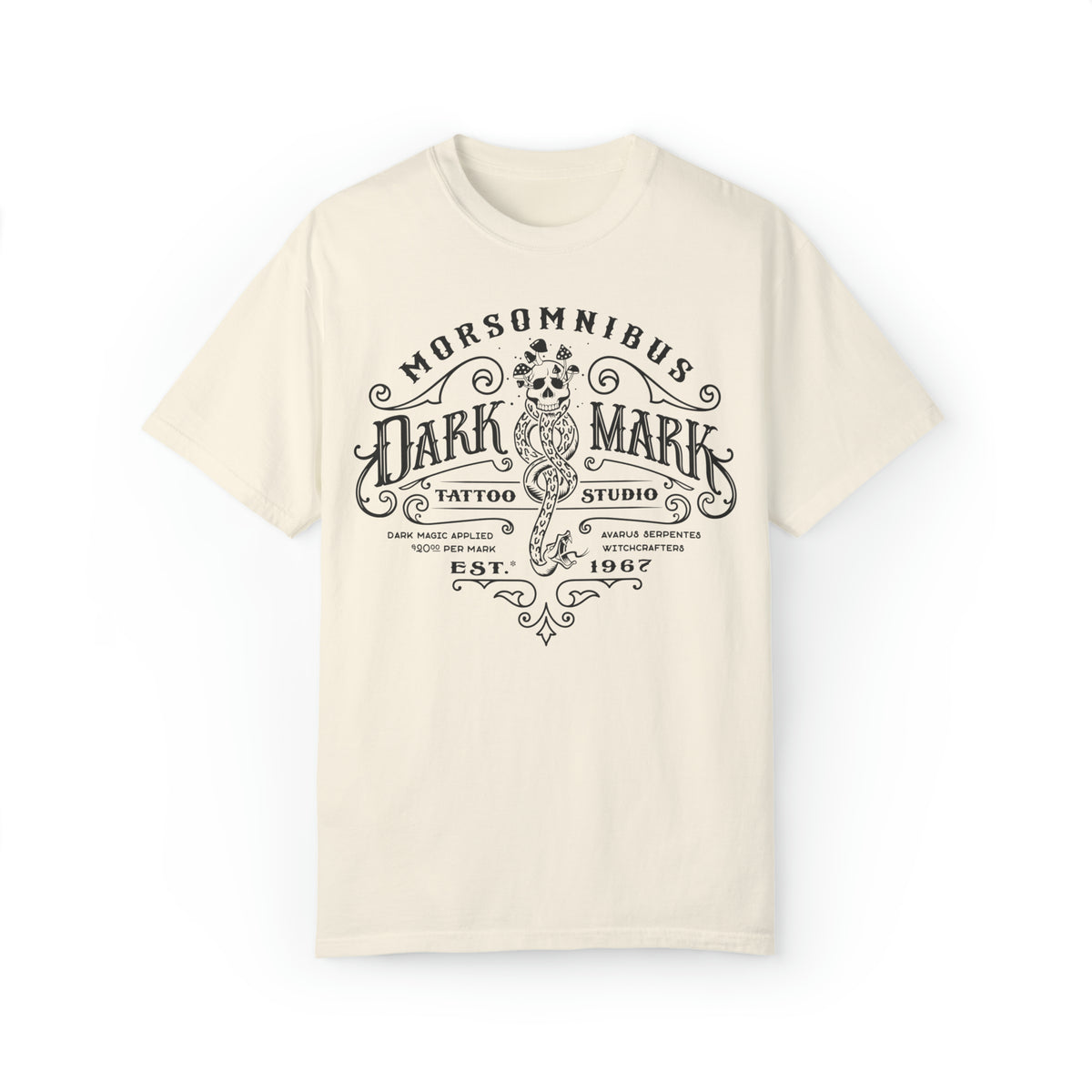 Dark Mark Tattoo Studio Comfort Colors Unisex Garment-Dyed T-shirt