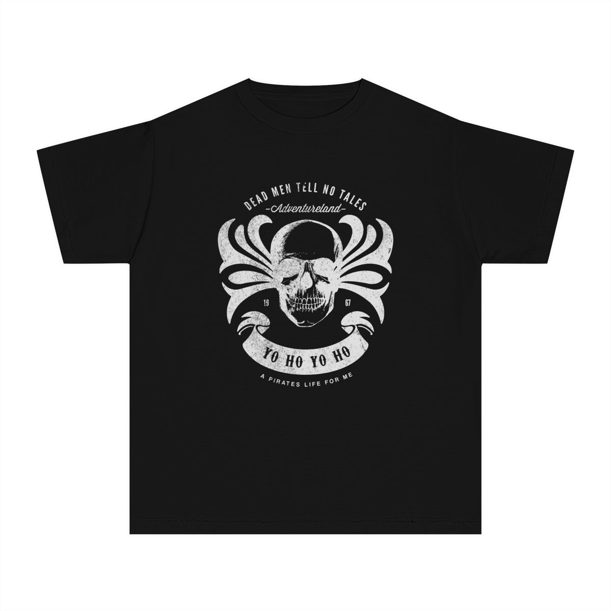 Dead Men Tell No Tales Comfort Colors Youth Midweight Tee