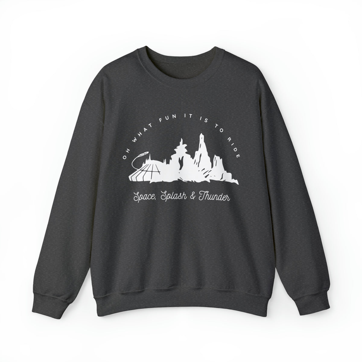 Oh What Fun It Is To Ride Gildan Unisex Heavy Blend™ Crewneck Sweatshirt