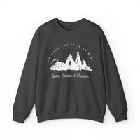 Oh What Fun It Is To Ride Gildan Unisex Heavy Blend™ Crewneck Sweatshirt