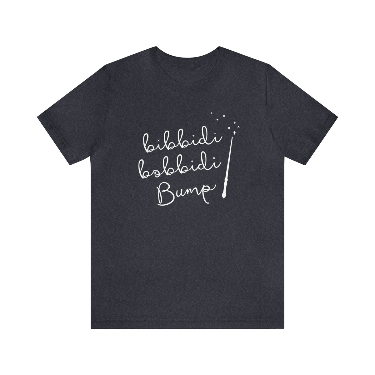 Bibbidi Bobbidi Bump Bella Canvas Unisex Jersey Short Sleeve Tee
