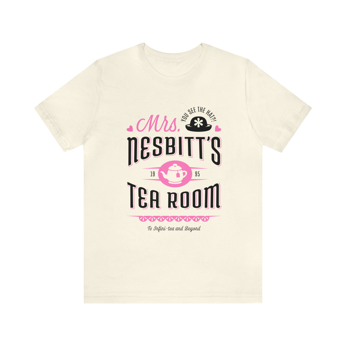 Mrs. Nesbitt’s Tea House Bella Canvas Unisex Jersey Short Sleeve Tee