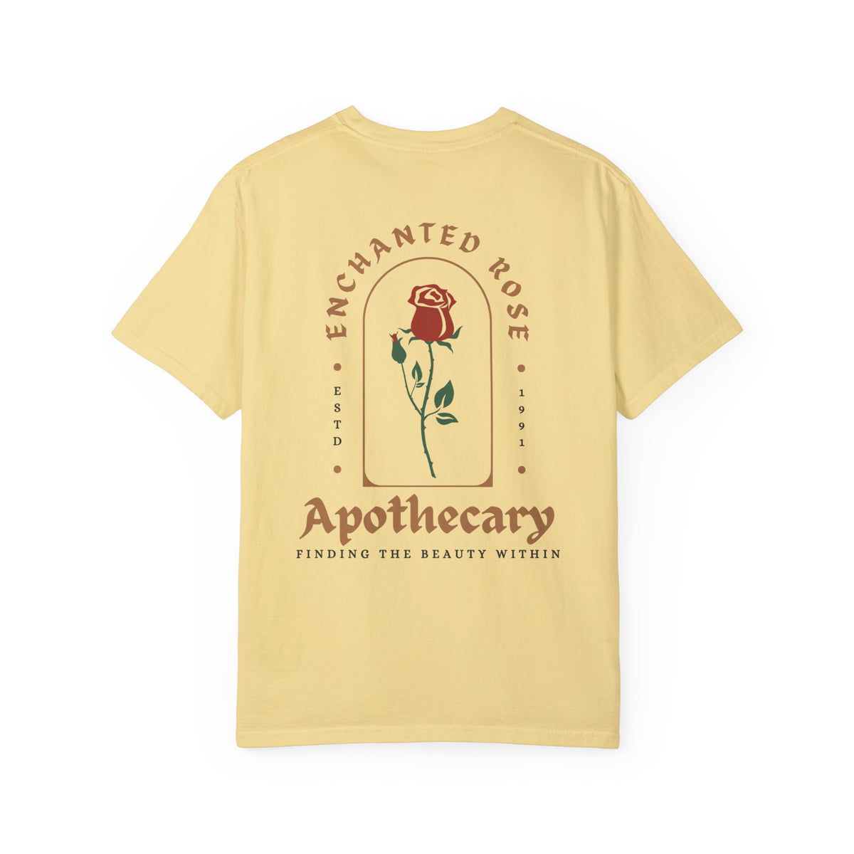 Enchanted Rose Apothecary Room Comfort Colors Unisex Garment-Dyed T-shirt