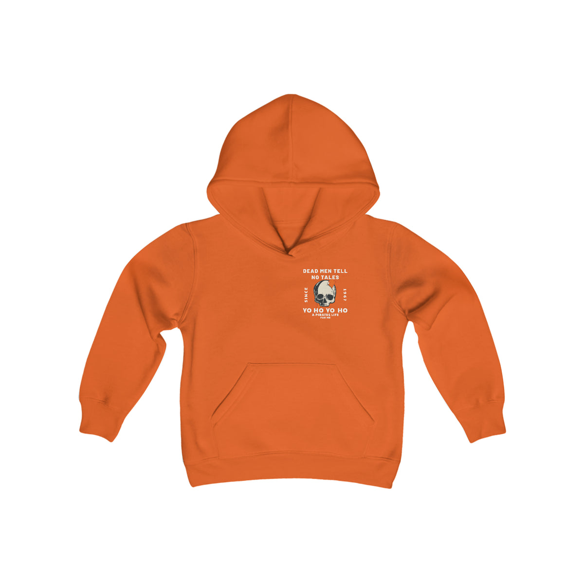 Dead Men Tell No Tales Gildan Youth Heavy Blend Hooded Sweatshirt
