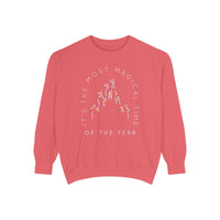 Most Magical Time Of The Year Comfort Colors Unisex Garment-Dyed Sweatshirt