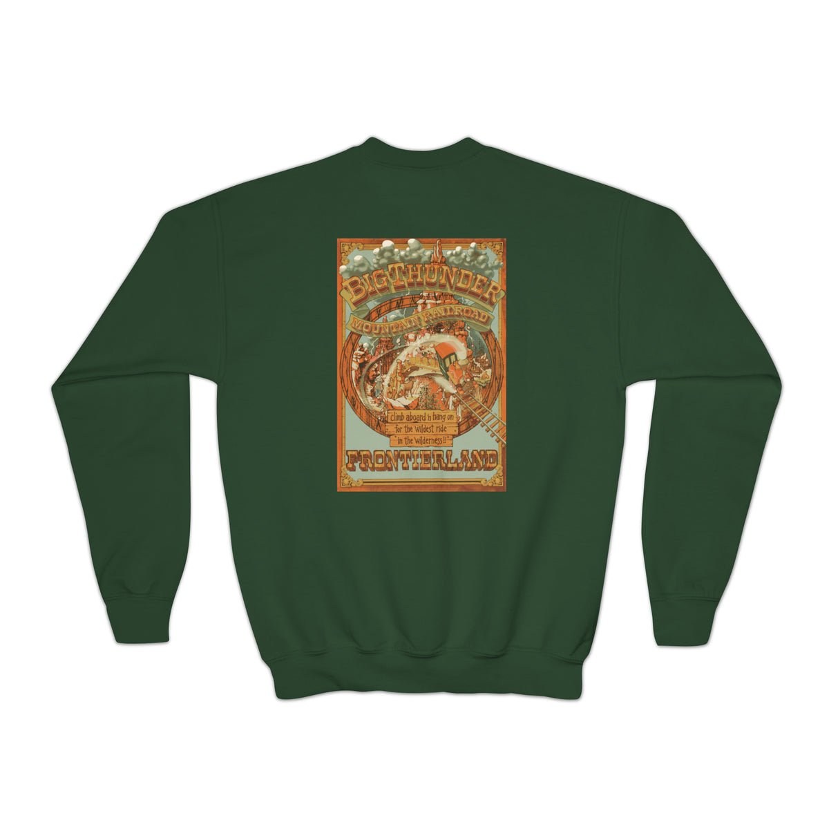 Big Thunder Mountain Gildan Youth Crewneck Sweatshirt
