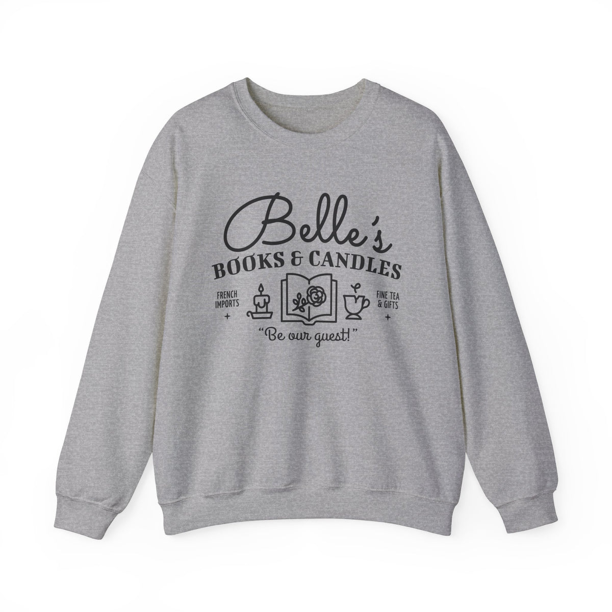 Belle's Books & Candles Gildan Unisex Heavy Blend™ Crewneck Sweatshirt