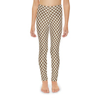 Checked Youth Full-Length Leggings