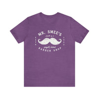 Mr. Smee's Barber Shop Bella Canvas Unisex Jersey Short Sleeve Tee