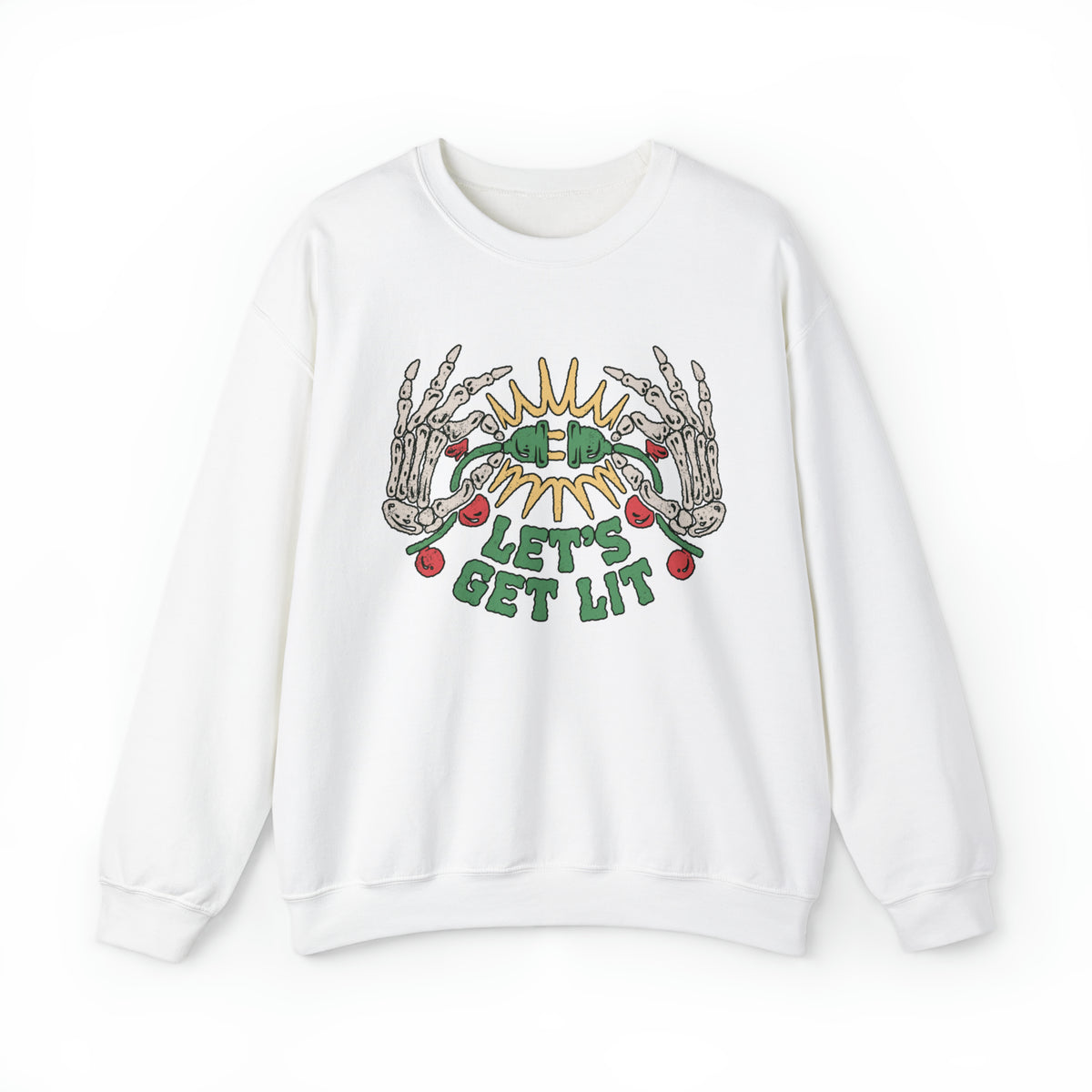 Let's Get Lit Gildan Unisex Heavy Blend™ Crewneck Sweatshirt