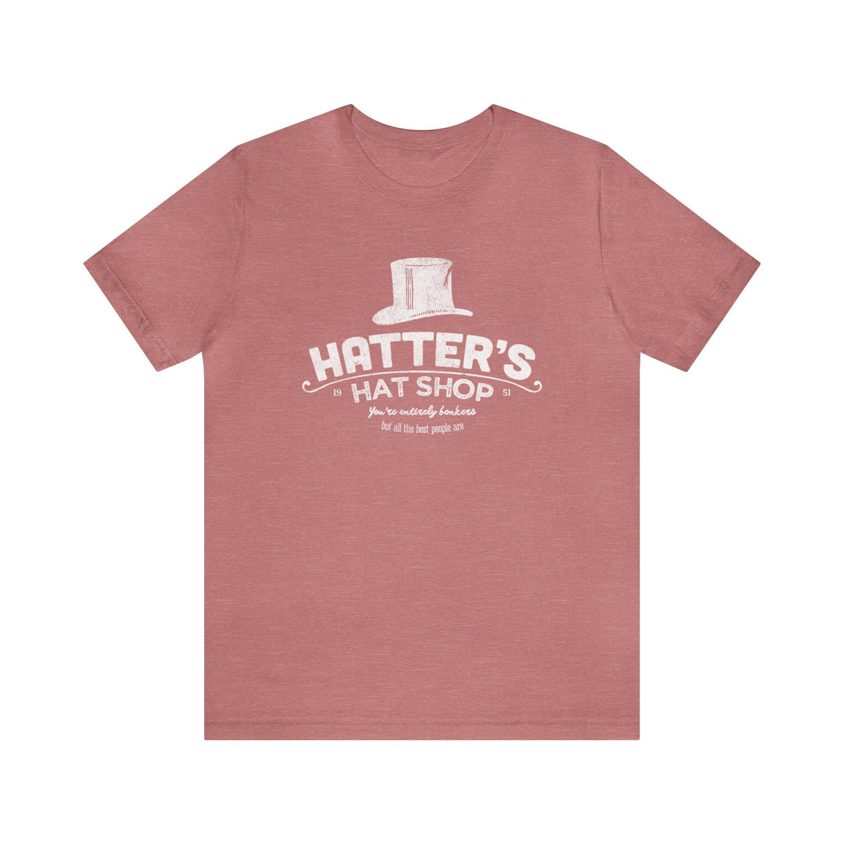 Hatter's Hat Shop Bella Canvas Unisex Jersey Short Sleeve Tee