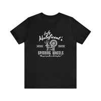 Maleficent’s Spinning Wheels Bella Canvas Unisex Jersey Short Sleeve Tee