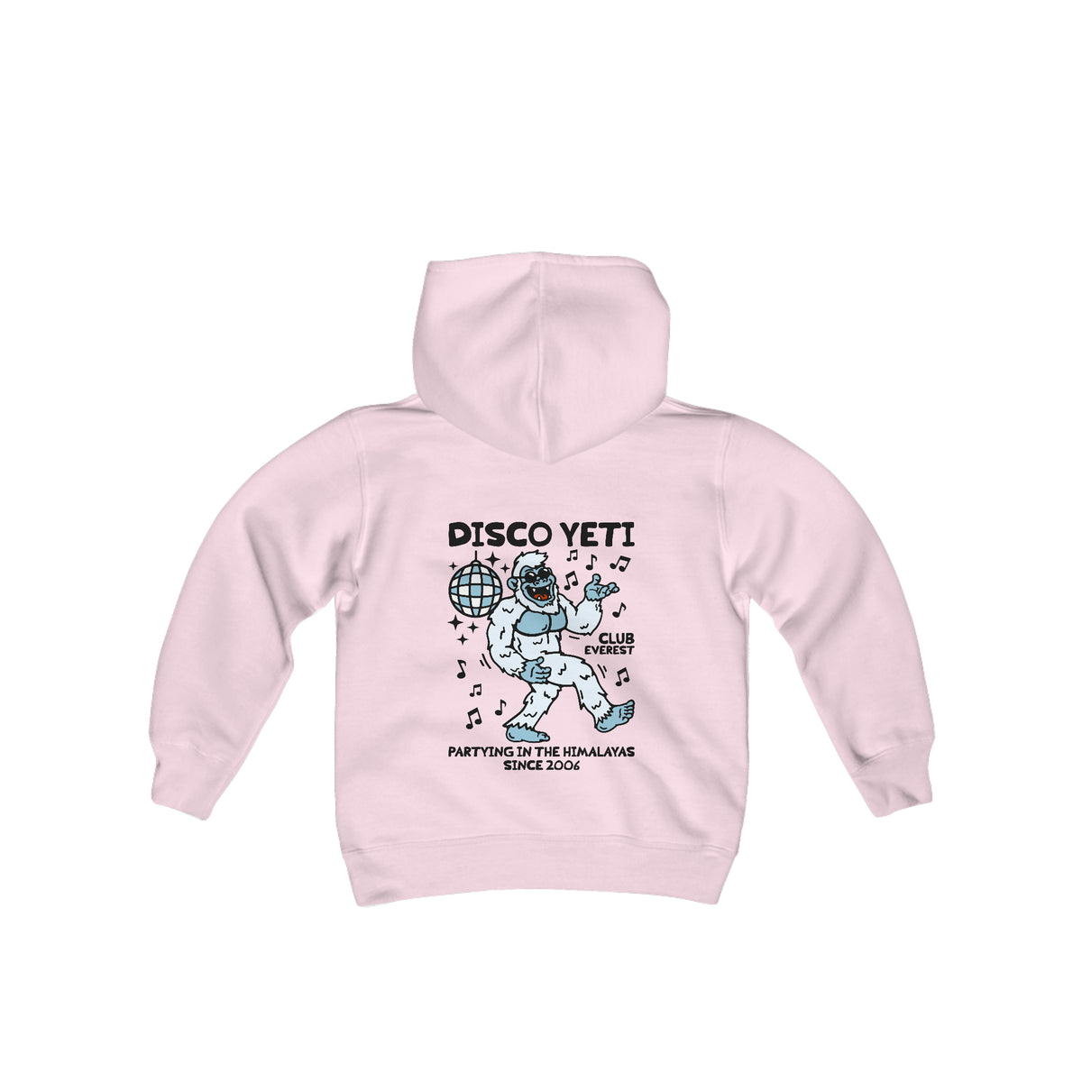Disco Yeti Gildan Youth Heavy Blend Hooded Sweatshirt