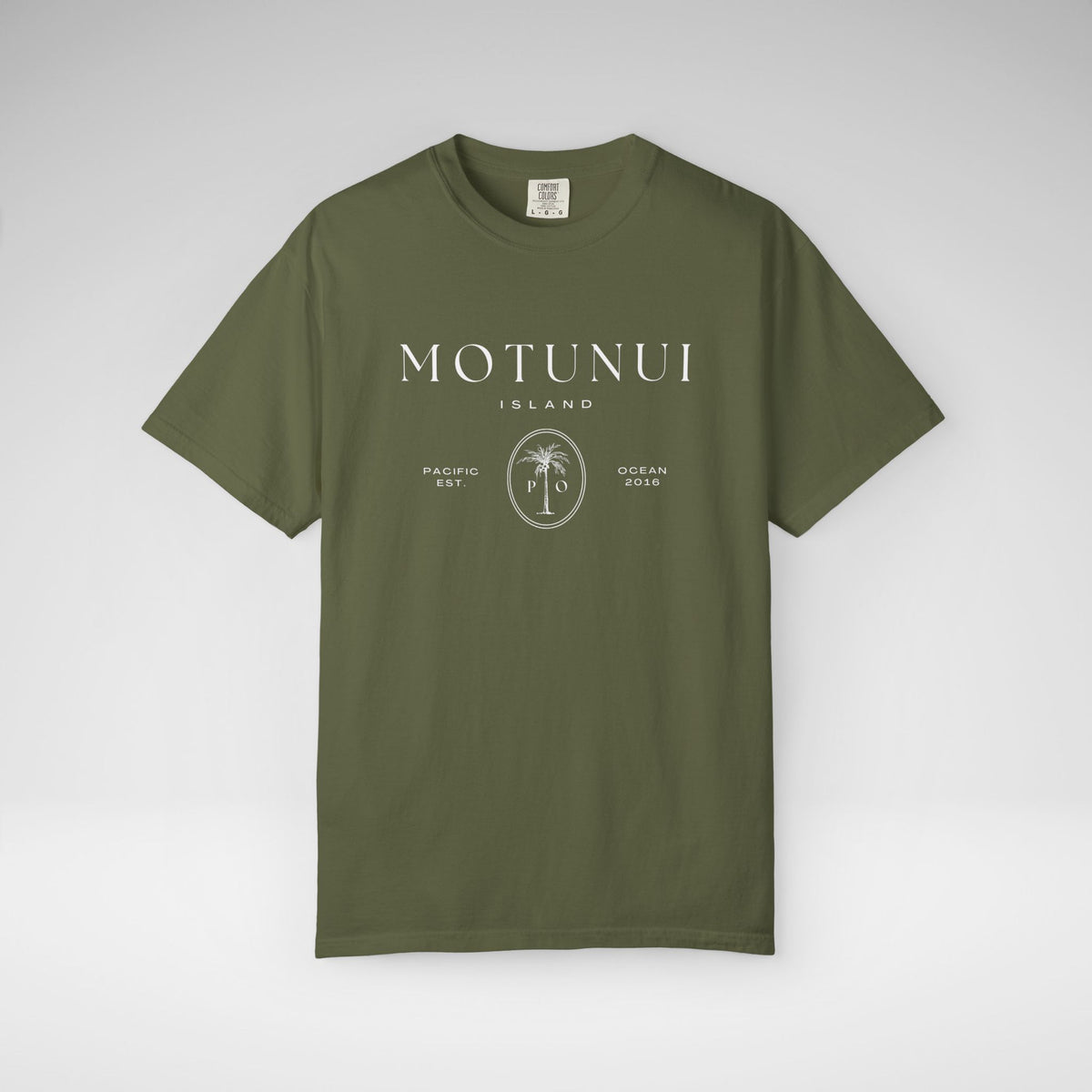Motunui Island Comfort Colors Unisex Garment-Dyed T-shirt