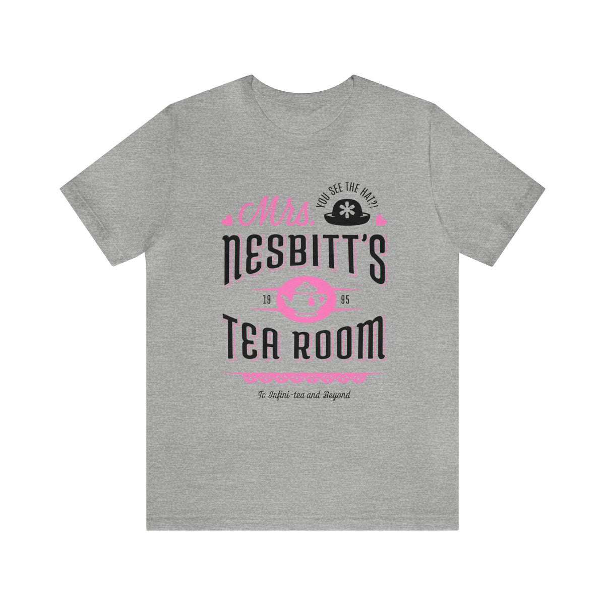 Mrs. Nesbitt’s Tea House Bella Canvas Unisex Jersey Short Sleeve Tee