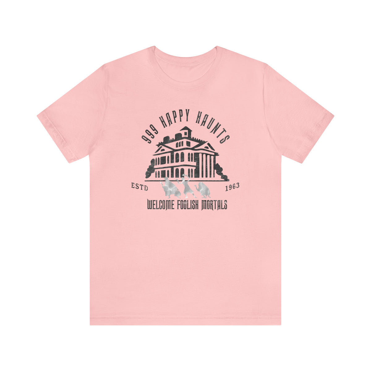 999 Happy Haunts Bella Canvas Unisex Jersey Short Sleeve Tee