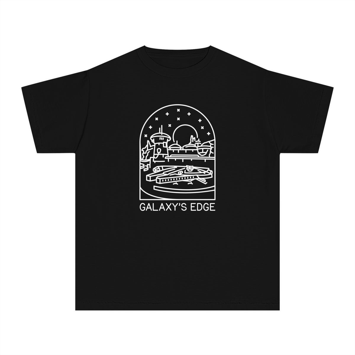 Galaxy's Edge Comfort Colors Youth Midweight Tee