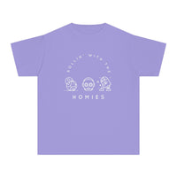 Rollin’ With The Homies Comfort Colors Youth Midweight Tee