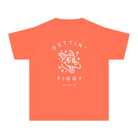 Gettin' Figgy With It Comfort Colors Youth Midweight Tee
