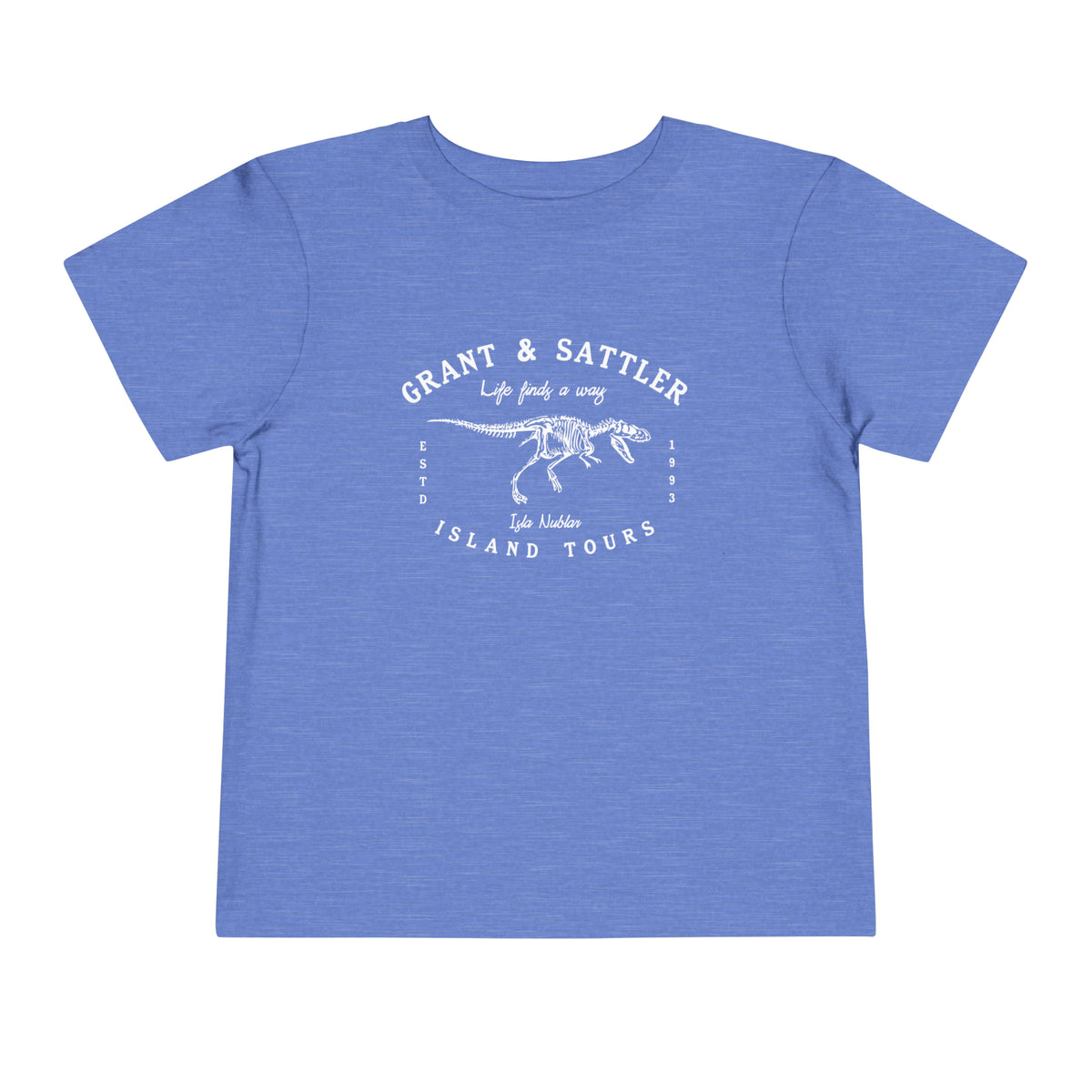Grant & Sattler Island Tours Bella Canvas Toddler Short Sleeve Tee