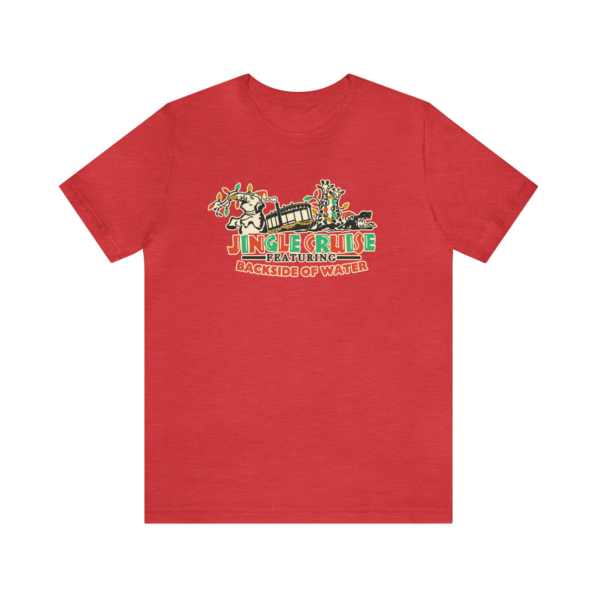 Jingle Cruise Bella Canvas Unisex Jersey Short Sleeve Tee