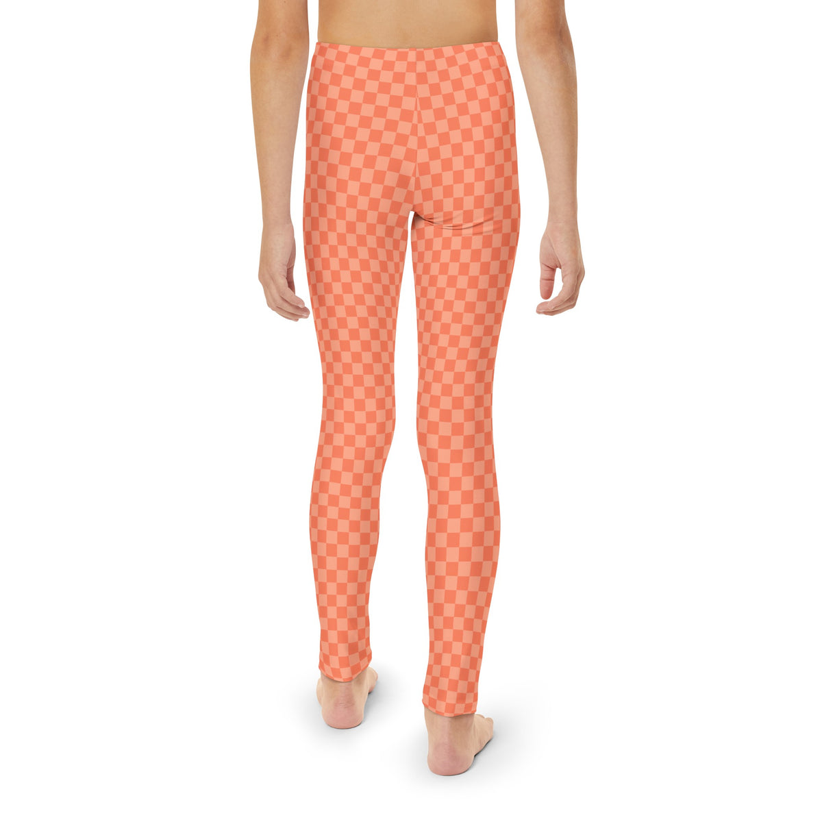 Checked Youth Full-Length Leggings