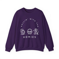 Rollin’ With The Homies Gildan Unisex Heavy Blend™ Crewneck Sweatshirt