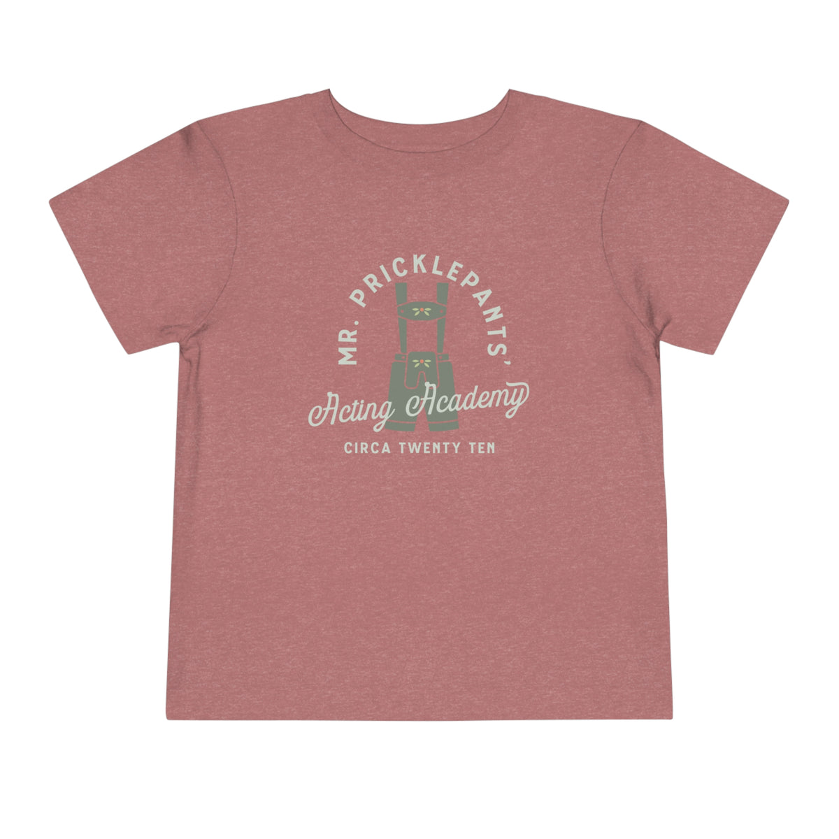 Mr. Pricklepants’ Acting Academy Bella Canvas Toddler Short Sleeve Tee