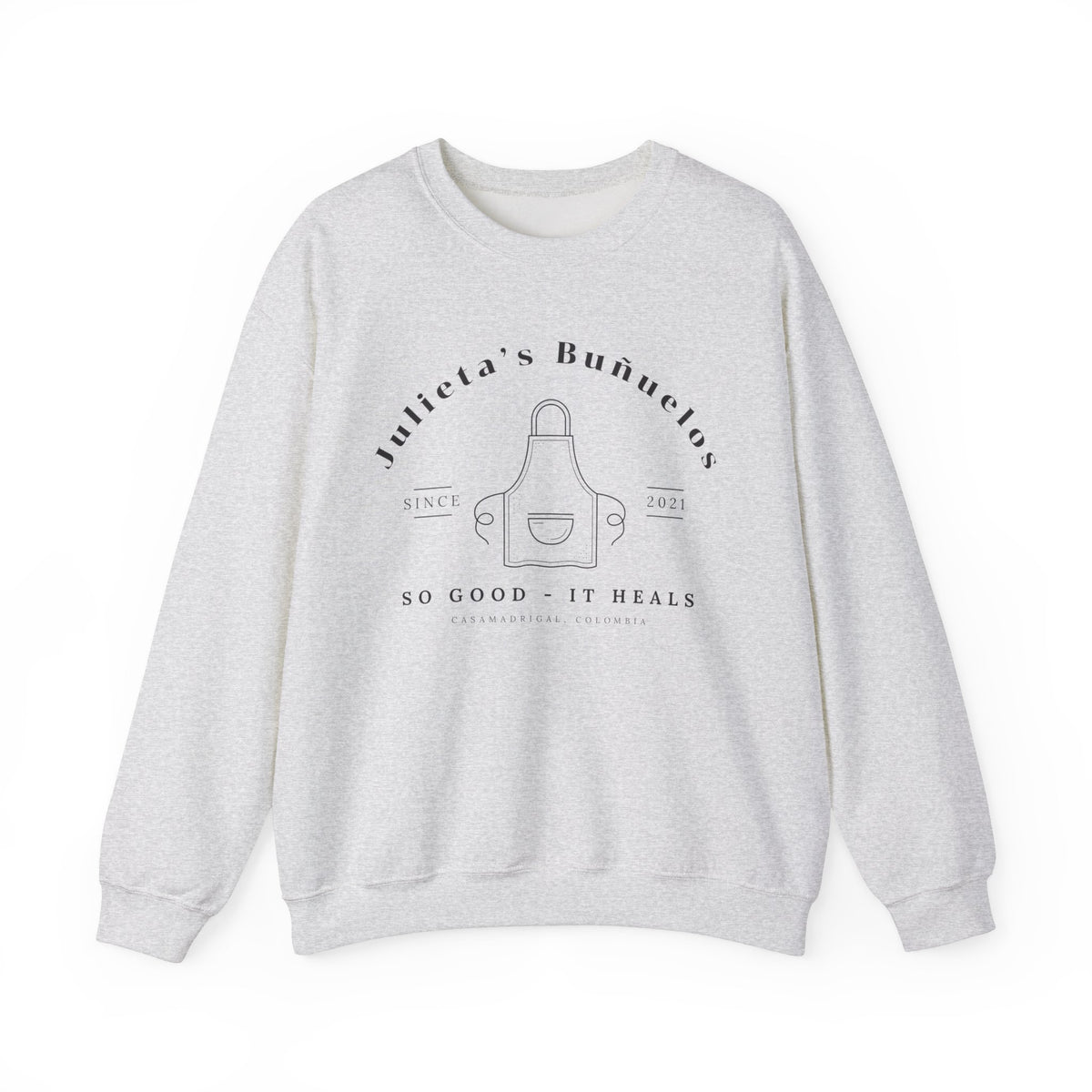 Julieta's Buñuelos Gildan Unisex Heavy Blend™ Crewneck Sweatshirt