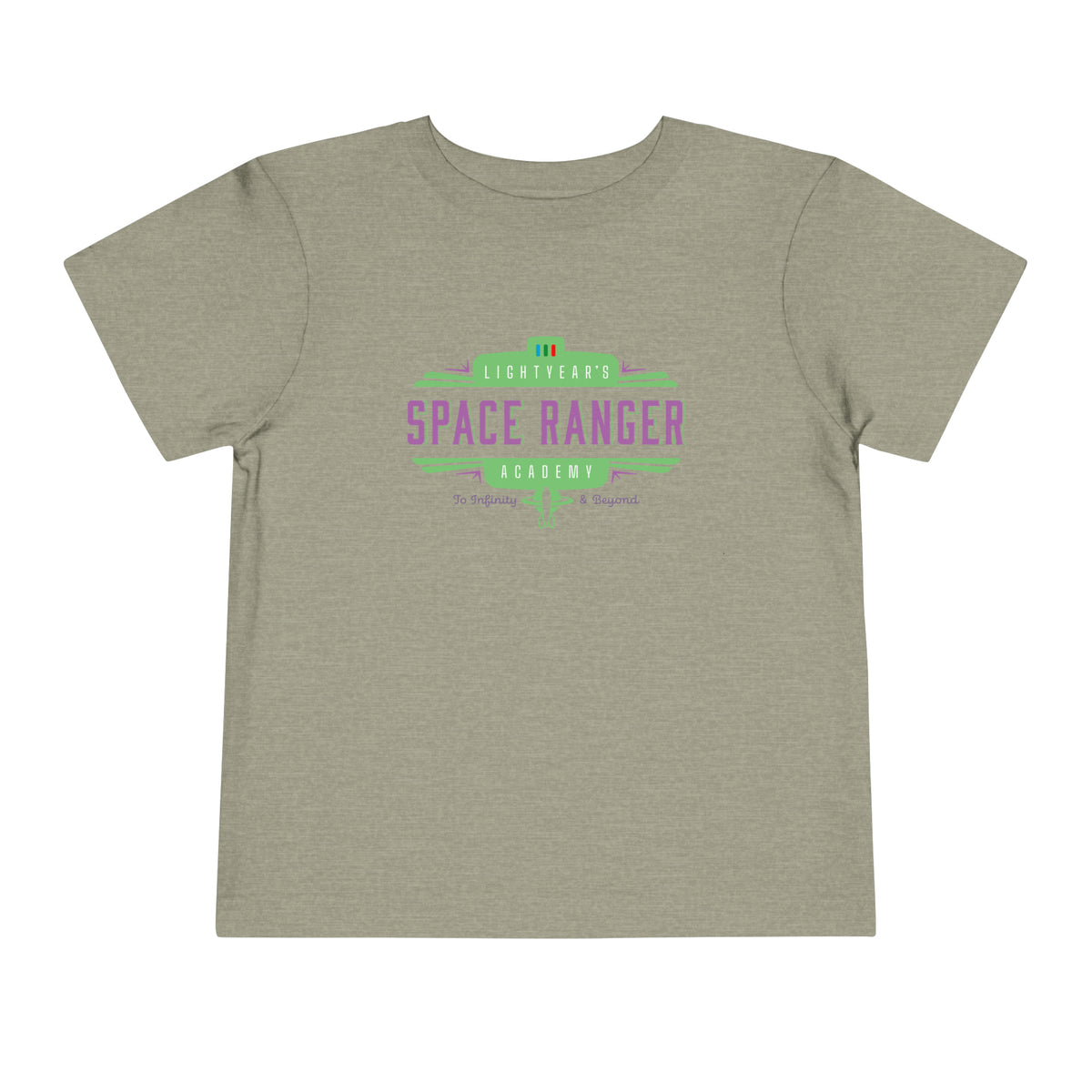 Lightyear's Space Ranger Academy Bella Canvas Toddler Short Sleeve Tee