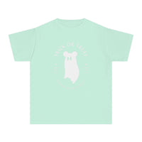 Trick or Treat Down Main Street Comfort Colors Youth Midweight Tee