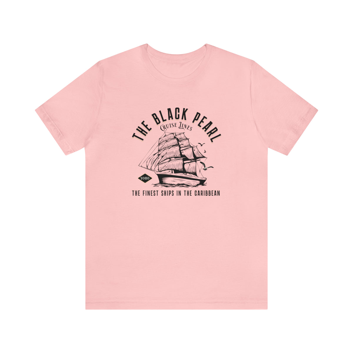 Black Pearl Cruise Lines Bella Canvas Unisex Jersey Short Sleeve Tee