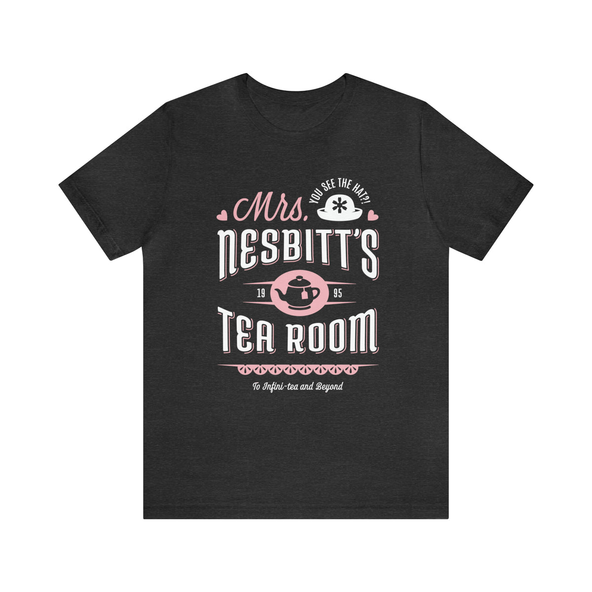 Mrs. Nesbitt’s Tea House Bella Canvas Unisex Jersey Short Sleeve Tee