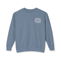 Drink Around the World Tour Unisex Lightweight Comfort Colors Crewneck Sweatshirt