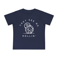 They See Me Rollin' Bella Canvas Baby Short Sleeve T-Shirt