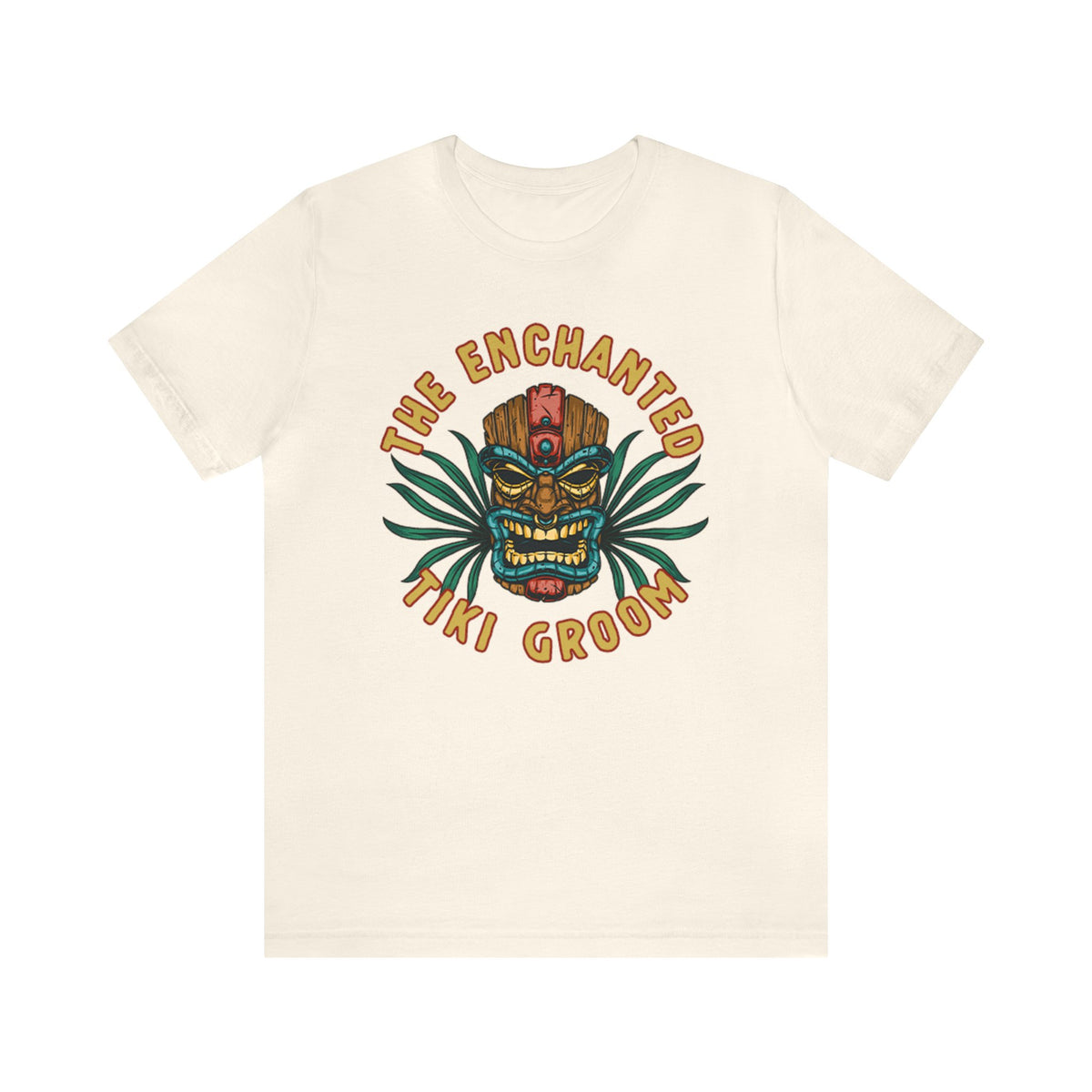 The Enchanted Tiki Groom Bella Canvas Unisex Jersey Short Sleeve Tee