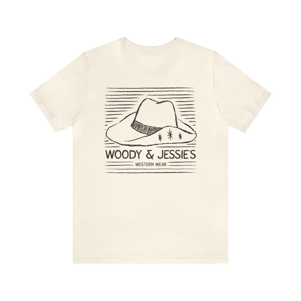 Woody & Jessie's Western Wear Bella Canvas Unisex Jersey Short Sleeve Tee