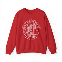 Hollywood Tower Hotel Bellhop Gildan Unisex Heavy Blend™ Crewneck Sweatshirt