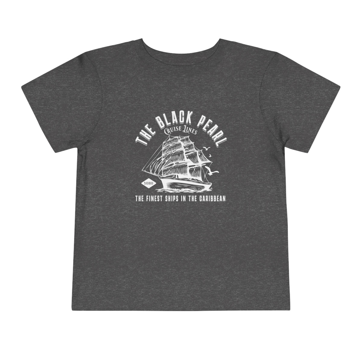 Black Pearl Cruise Lines Bella Canvas Toddler Short Sleeve Tee