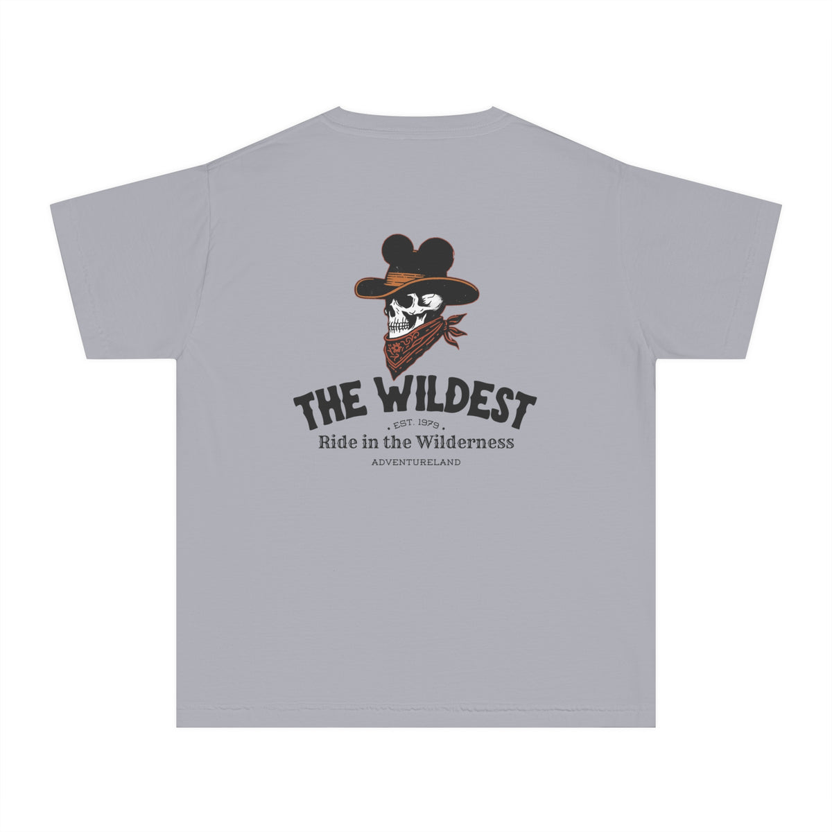 The Wildest Ride in the Wilderness Comfort Colors Youth Midweight Tee