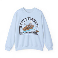 Davy Crockett Explorer Canoes Gildan Unisex Heavy Blend™ Crewneck Sweatshirt