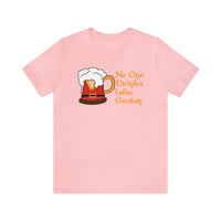 No One Drinks Like Gaston Bella Canvas Unisex Jersey Short Sleeve Tee